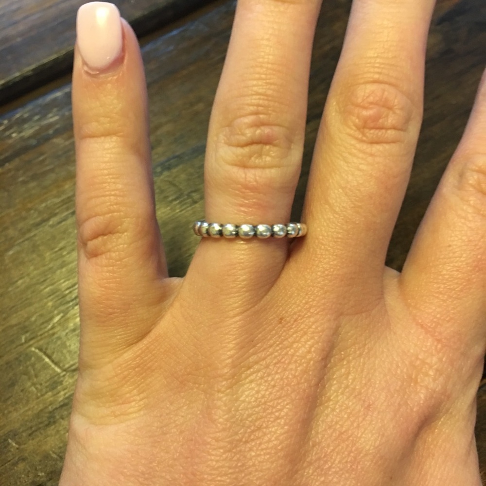 Eternal Clouds Stackable Pandora Ring